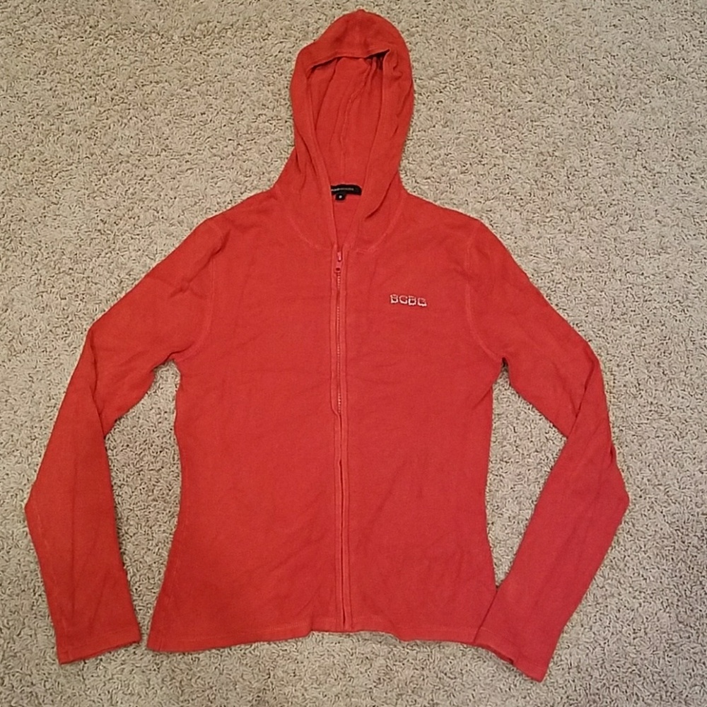 BCBG zip-up hoodie